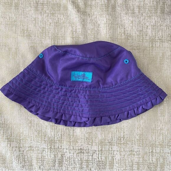 UV Skinz Reversible Girls Sun Bucket Hat SPF 50 Purple, Blue, Red & White. OS. - Picture 7 of 7